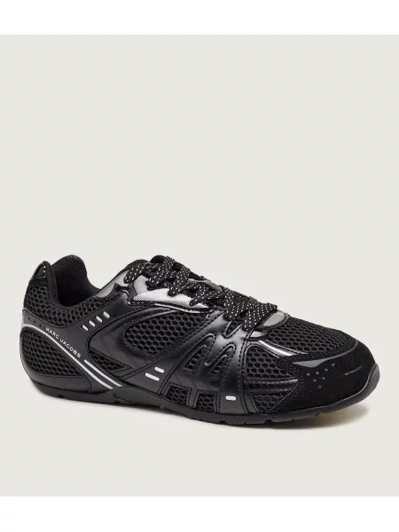 MARC JACOBS THE 72 SPRING SNEAKER sportcipő női bőr fekete