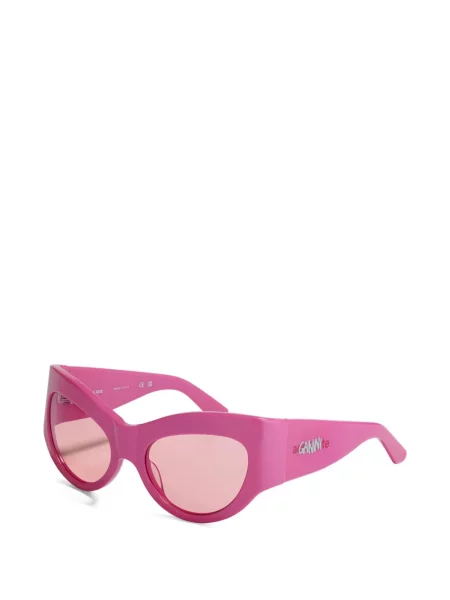 Ochelari de soare Ganni roz