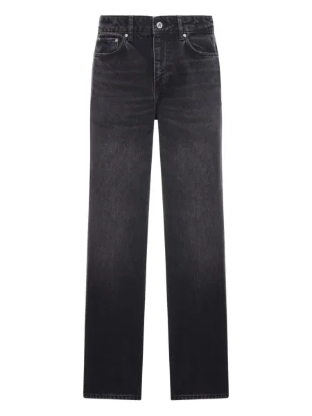 Blugi Represent cu broderie negru