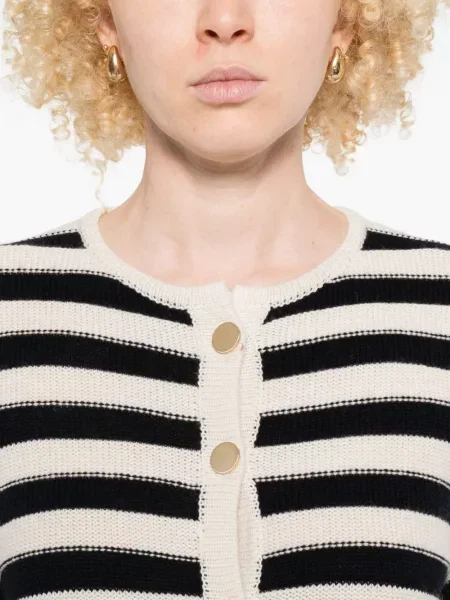 Cardigan Allude cu dungi negru