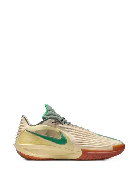 Baschet sneakerși Nike Zoom cu șireturi din dantelă galben