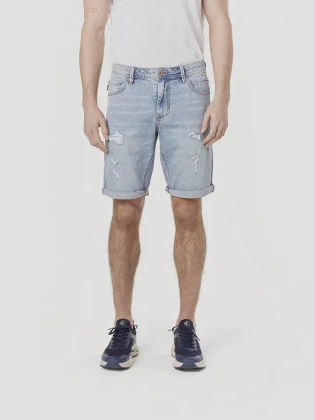 KOROSHI Jeans deschis albastru