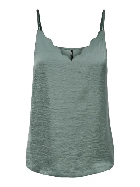 ONLY Top Debbie smarald verde