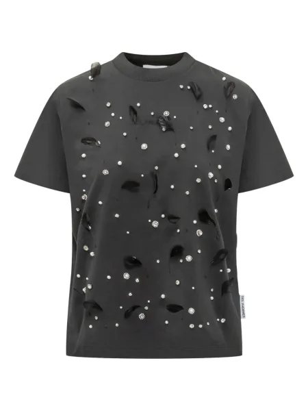 Koszulka Des Phemmes w piórka szara