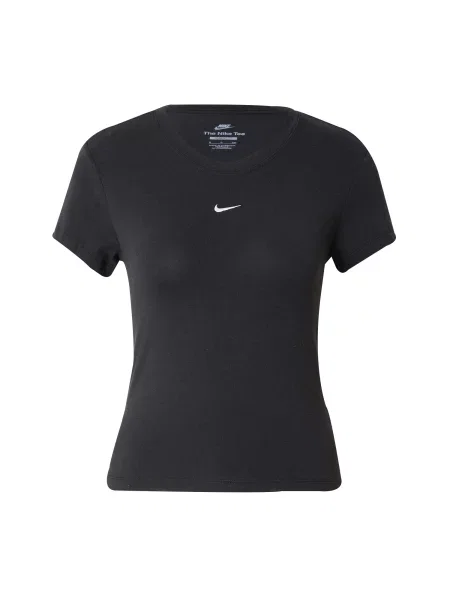 Nike Sportswear Tricou / alb negru