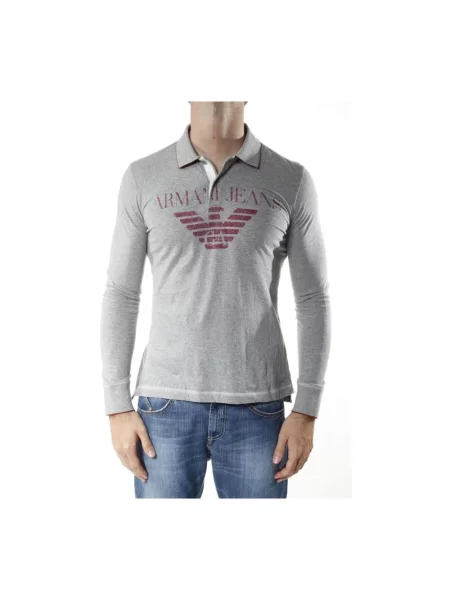Koszulka Armani Jeans szara
