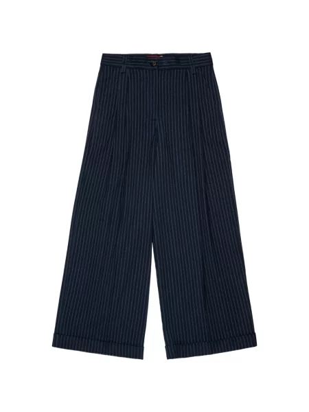 Spodnie dziecięce Max&co. niebieskie