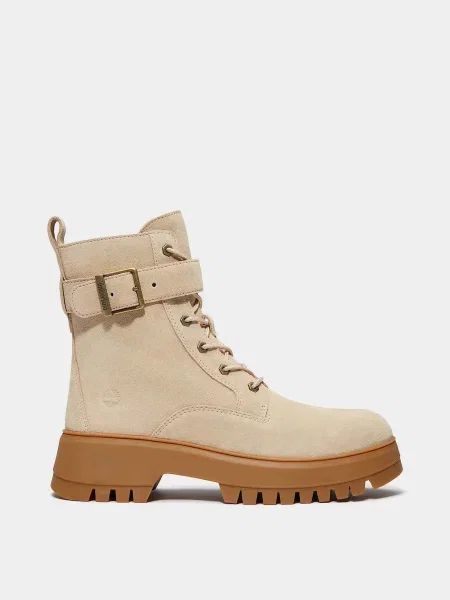 Замшеві Черевики Timberland бежевий