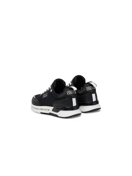 Versace Jeans Couture Sportbačiai be auliuko FONDO DYNAMIC DIS / balta juoda