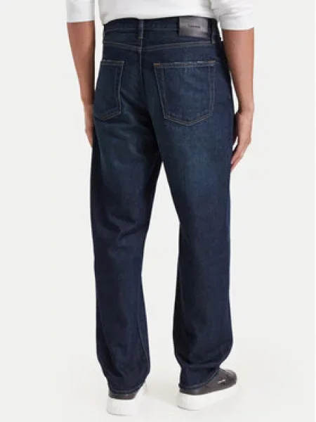 Calvin Klein kavbojke relaxed kroja modra