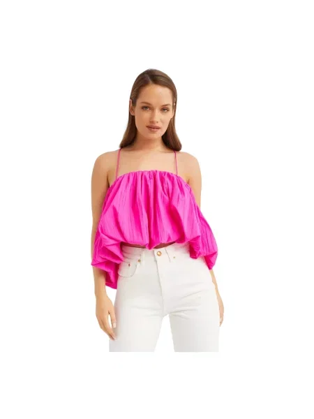 Top Acler na ramiączkach różowy