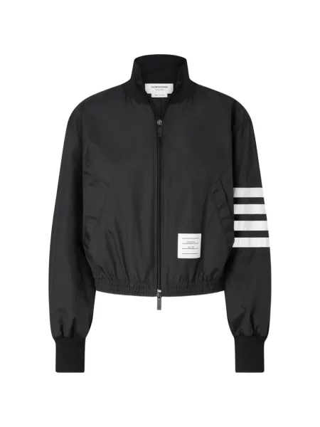 Geacă Thom Browne alergare negru