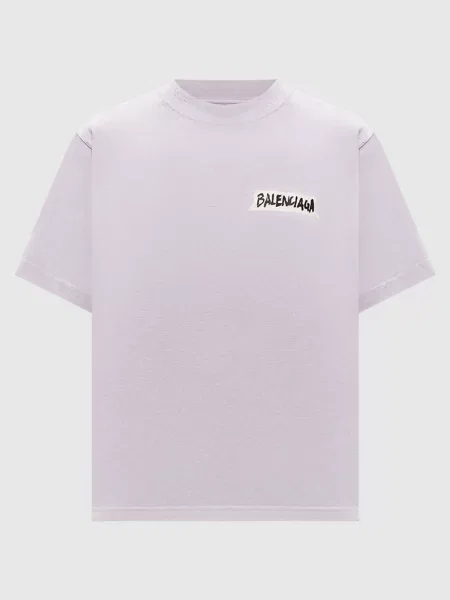 Футболка Masking Tape Balenciaga сіра