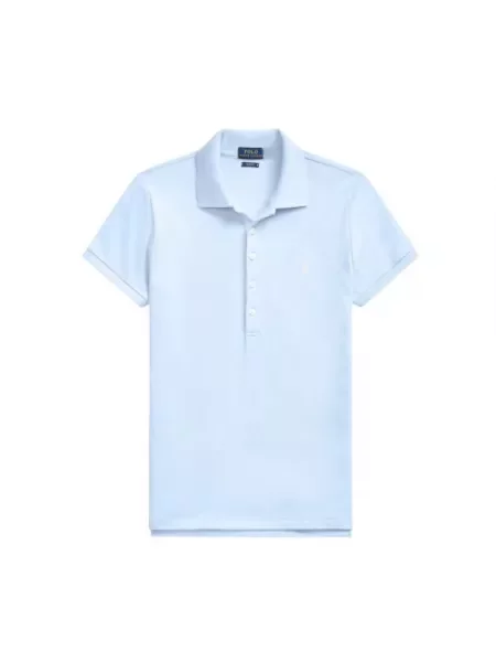 Koszulka polo Polo Ralph Lauren z krótkim rękawem niebieska