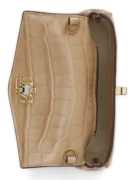 Кожаная сумка через плечо Lauren Ralph Lauren
