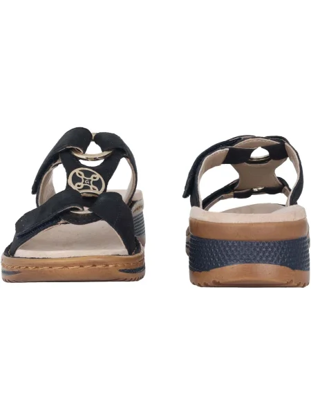 Pantofi Ara tip Hawaii argintiu