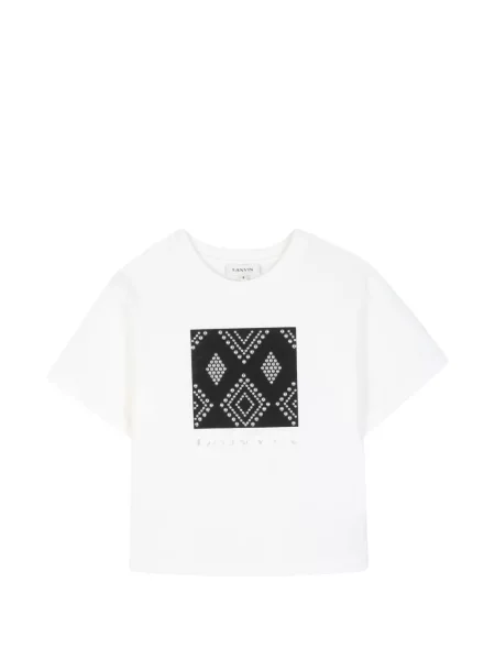 Koszulka dziecięca Lanvin Enfant biała