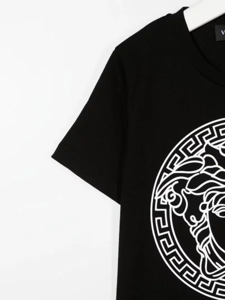 Koszulka dziecięca Versace czarna