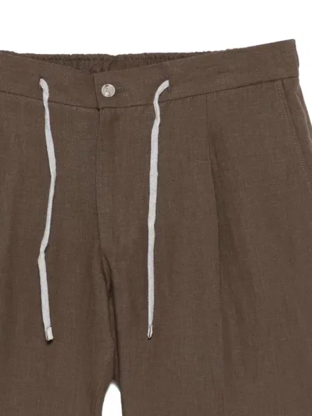 Pantaloni scurți Barba cu cordon maro