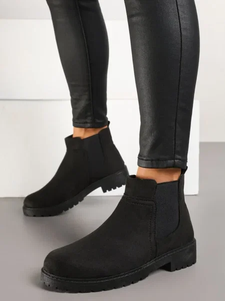 Botine din Căprioară Hillridge negre