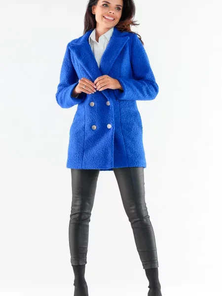 Palton Awama albastru