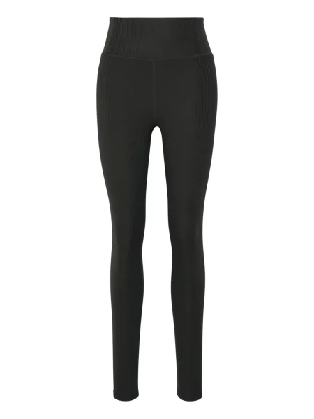 Dámske tréningové legíny Girlfriend Collective Rib black čierna