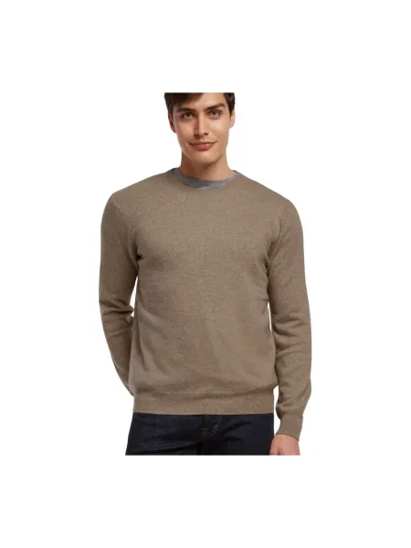 Sweter Brooks Brothers beżowy