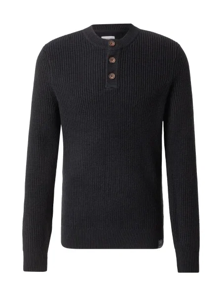 MUSTANG Pulover STYLE EASTPORT' negru