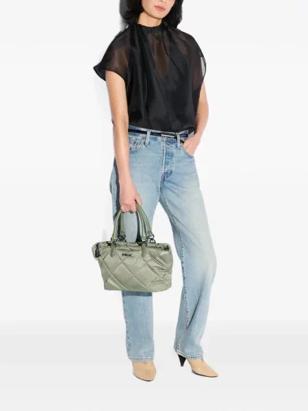 Geantă shopper Mz Wallace verde