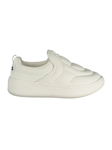 Sneakersy Fila skórzane wsuwane białe