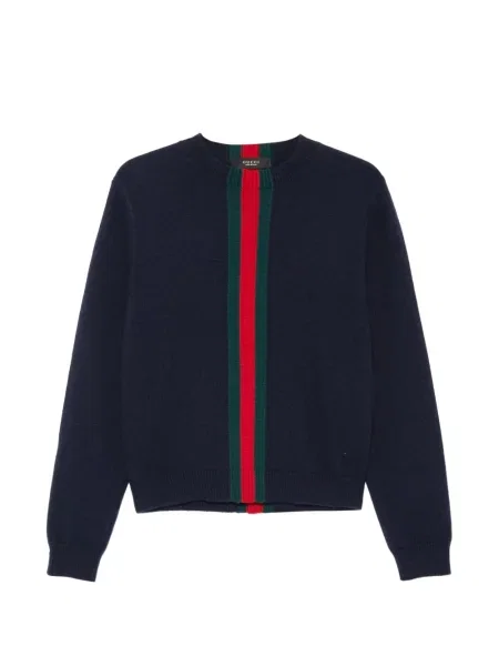 Pulover Gucci cu dungi albastru