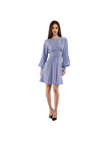 Sukienka Moschino casual fioletowa