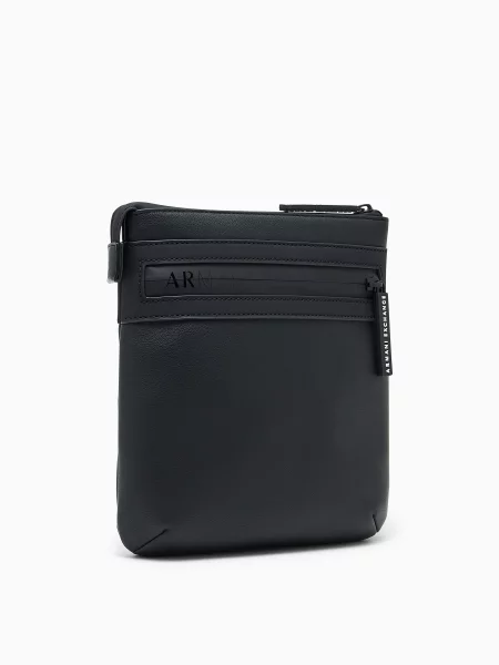 Armani Exchange Мессенджер чорний