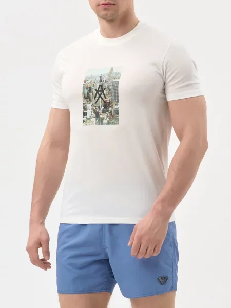 Футболка Armani Exchange біла