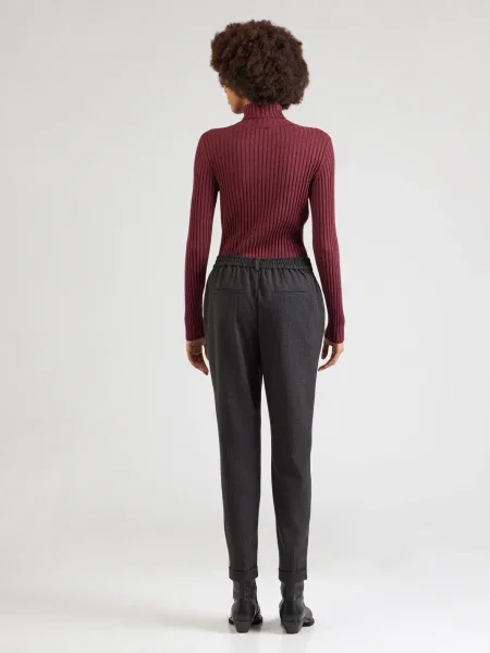 VERO MODA Hlače VMMAYA temno siva
