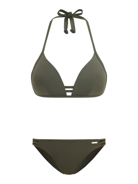 BRUNO BANANI Costum de baie două piese oliv