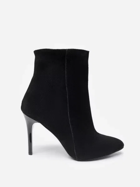 Замшеві Ботильйони ISSA Plus чорний