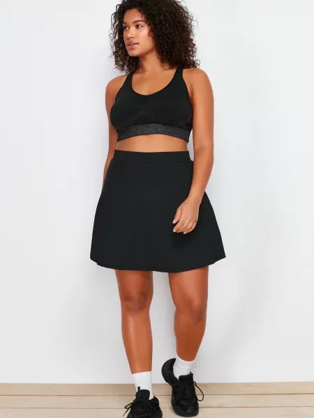 Trendyol Curve Fustă negru