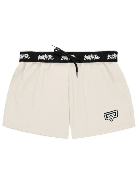 Bucketz Pantaloni negru alb