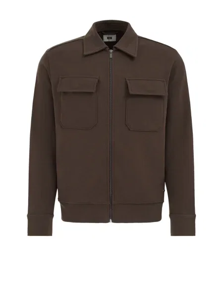 WE Fashion Geacă de primăvară-toamnă închis maro