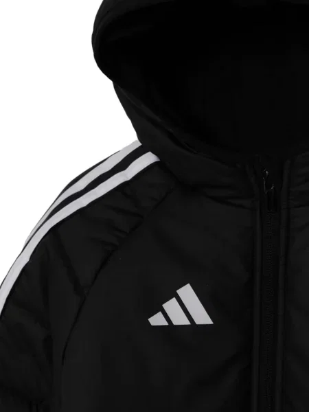 Spodnie cargo Adidas z kapturem z autografem do biegania białe