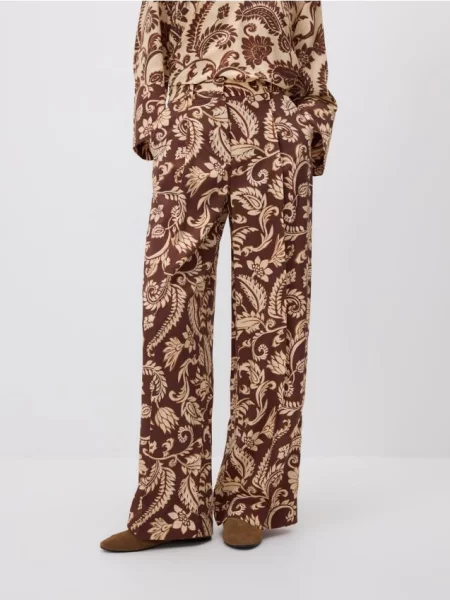Reserved Pantaloni cu model multicolor
