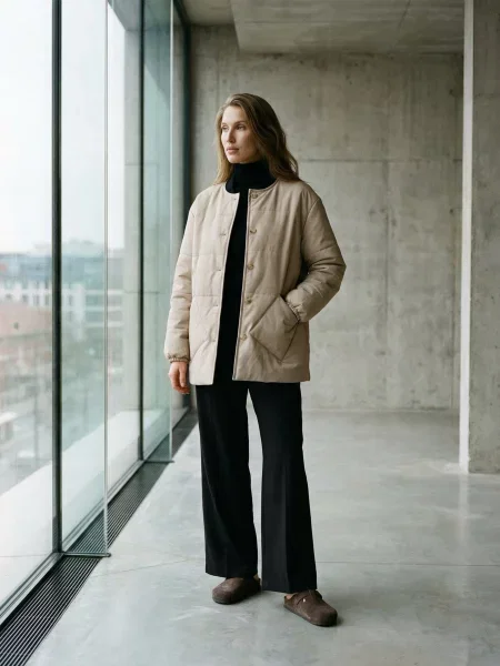 Демісезонна куртка Seventeen Куртка світло-сірий кашемір сіра