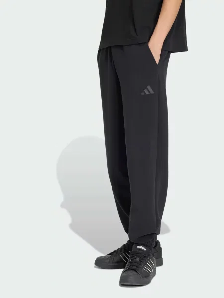 Джогери adidas комбінований верх чорний