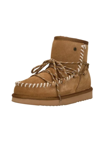Buty do kostki Warmbat wełniane brązowe