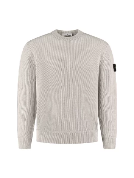 Sweter Stone Island z kamieniami beżowy