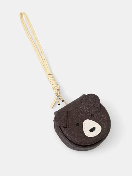Furla obesek za ključe usnjeni rjava