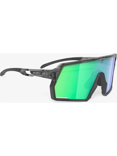 Okulary Rudy Project Kelion w kolorze popielatym RP Optics Multilaser zielone soczewki szare