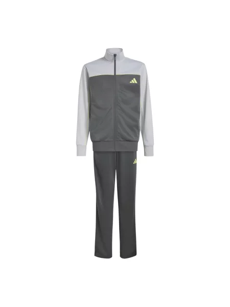 ADIDAS SPORTSWEAR Costum de trening Junior Tricot Colourpop piatră / deschis / verde limetă gri