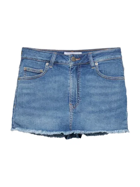Pull&Bear Fustă denim albastru